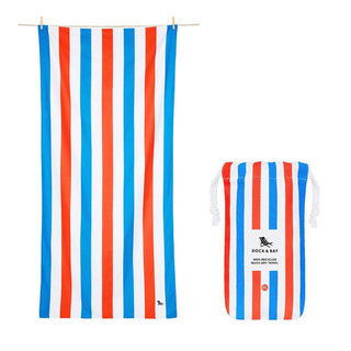 Dock & Bay Beach Towel Cabana Collection XL | Quick Dry | Poolside Parties-1826048871512543232