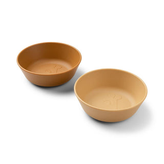 Done by Deer Kiddish Raffi Bowl 2 Pack-Mustard-1826048878353453061