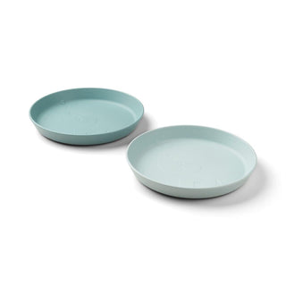 Done by Deer Kiddish Raffi Plate 2 Pack-Blue-1826048878638665730