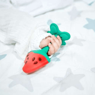 EDISON mama Kamikami Baby Teether 3D Watermelon-1826048912574779394