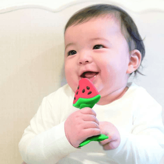 EDISON mama Kamikami Baby Teether 3D Watermelon-1826048912574779395