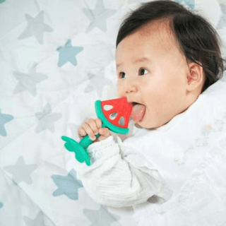 EDISON mama Kamikami Baby Teether  Apple-1826048912453144577