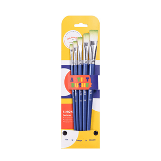 Flower Monaco Artist Brush Set 6 Pcs-1826048929796591616