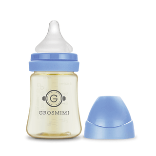 Grosmimi PPSU Feeding Bottle 200ml (Newborn) Aqua Green-1826048940475289600