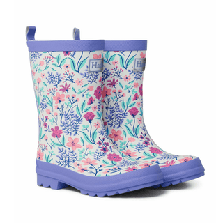 HATLEY Matte Kids Rain Boots | Wild Flowers size 4-1826048950281572352