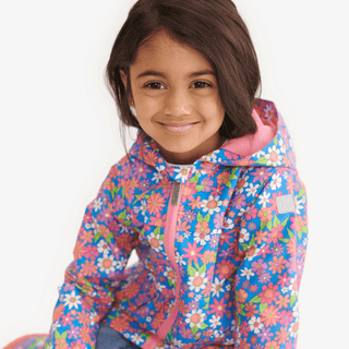 HATLEY Microfiber Rain Jacket | Retro Flora Size 10-1826048950403207169