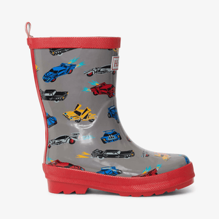 HATLEY Shiny Kids Rain Boots | Cars size 12-1826048951141404672