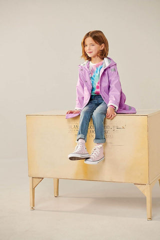 HATLEY Splash Rain Jacket | Lilac Size 3-1826048953842536449