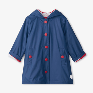 HATLEY Splash Rain Jacket | Navy & Red Size 3-1826048954324881408