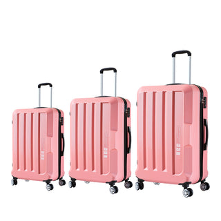 Slimbridge 20"24"28" 3PC Luggage Sets Rose Gold-1848848542265905152