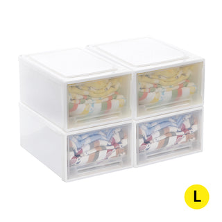 Storage Drawers Large Stackable Containers L 3PK-1848848491917479936