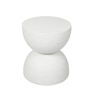 Levede Side Table Terrazzo Coffee Tables Beige-1843791404560683008