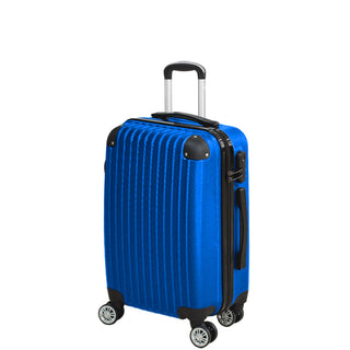 Slimbridge 28" Travel Luggage Suitcase Blue-1829372069977133056