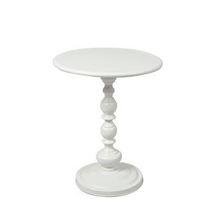 Levede Side Table Bedside Table Vintage White-1831592727855370240