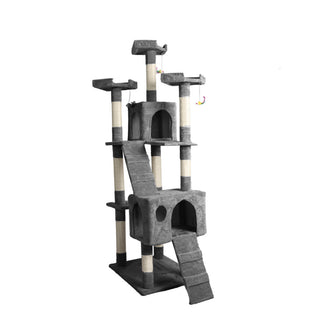 PaWz 184cm Cat Trees Scratching Post Grey-1848848536368713728