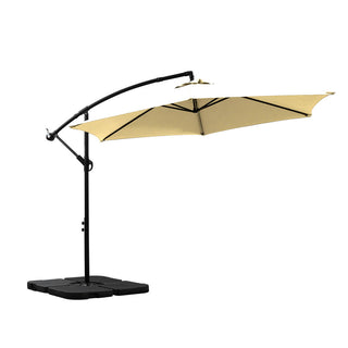 Mountview 3M Outdoor Umbrella Cantilever Grey-1843791319483420672