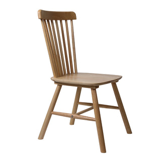 Levede 2x Dining Chairs Kitchen Windor Oak-1831592572800339968