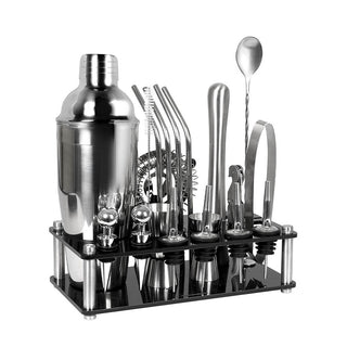 Cocktail Shaker Set Stainless Steel-1843791317361102848