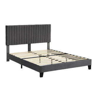 Levede Bed Frame Queen Size Mattress Grey-1848848588176756736