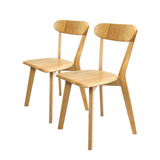 Levede 2x Dining Chairs Wooden Kitchen Chair-1831593099709779968