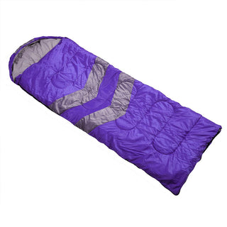 Mountview Single Sleeping Bag Bags Outdoor Purple-1829372338500669440