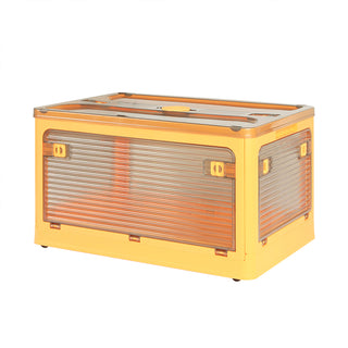 Storage Containers with Lid Clothes S Orange Small-1831593032349257728