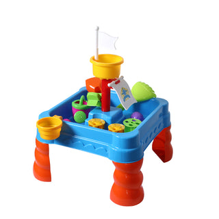 21pc Kids Sand Water Activity Play Table-1829372376136159232