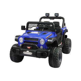 BoPeep Kids Ride On Car Electric Jeep Blue-1831592492932403201