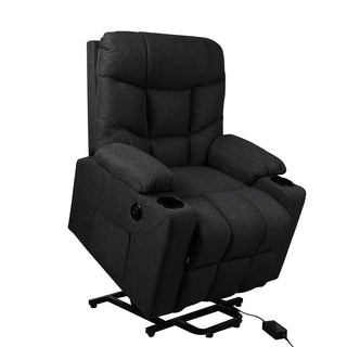 Levede Recliner Chair Electric Lift Black-1848848505360224257