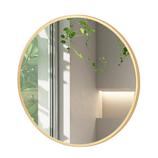 Yezi Bathroom Wall Mirror Round Large 60cm-1831592573957967873