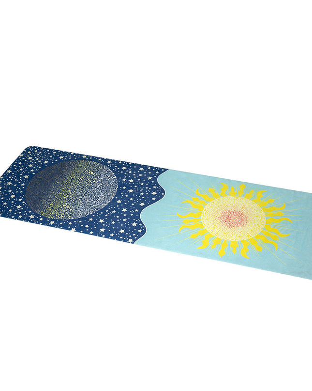 Centra Yoga Mat Foldable Non-Slip Exercise Blue-1864184752978923521