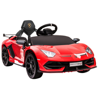 Kids Ride On Car Lamborghini SVJ Licensed Red-1831592502726103041