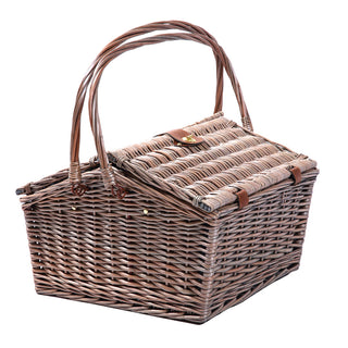 4 Person Picnic Basket Baskets Set Outdoor-1831592658842292225