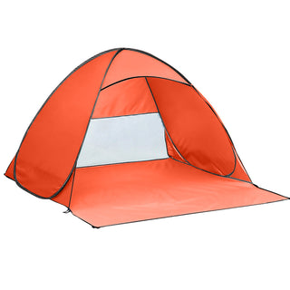 Mountview Pop Up Beach Tent Caming Portable Orange-1829372444121632769