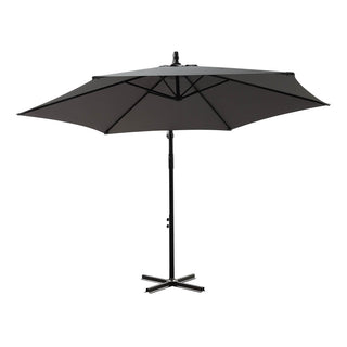 Mountview 3M Outdoor Umbrella Cantilever Grey Without Base-1831592614818877441