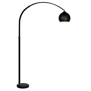 EMITTO Modern LED Floor Lamp Stand Reading Black-1843791389125644289