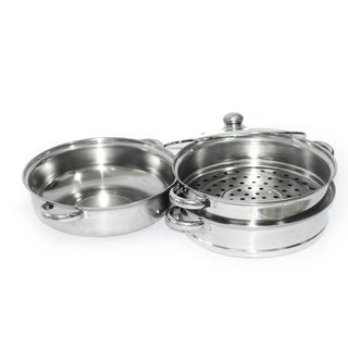 TOQUE Stainless Steel Steamer Meat Vegetable-1843791378715381761