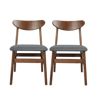 Levede 2xDining Chairs Kitchen Chair Brown 2Pack-1831592581847453697