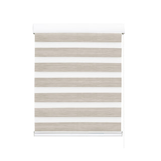 Marlow Blackout Zebra Roller Blind Curtains 60x210 Beige-1843791448156278785