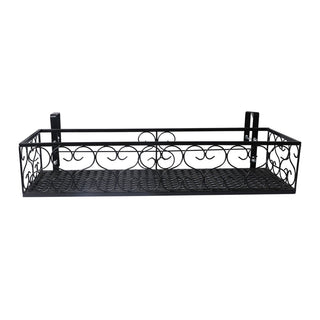 Levede Plant Stand Outdoor Indoor Home Black Rectangle-1831592964397338625