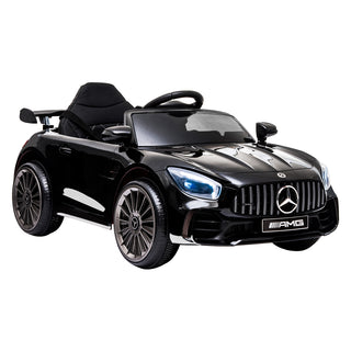 Kids Ride On Car 12V Battery Mercedes-Benz Black-1831592534053359617