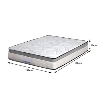 Dreamz Spring Mattress Bed Pocket Tight Double-1843791397312925698