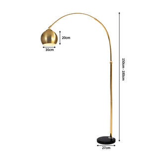 EMITTO Modern LED Floor Lamp Stand Reading Gold-1848848547663974402