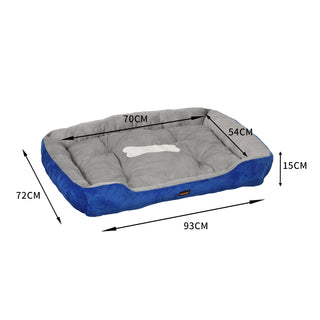 PaWz Pet Bed Dog Beds Bedding Mattress XL Navy X-Large-1864184469280395266