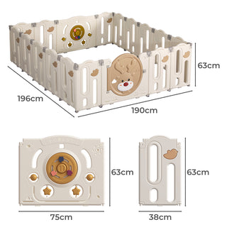 BoPeep Kids Playpen Baby Safety Gate-1831592540223180802