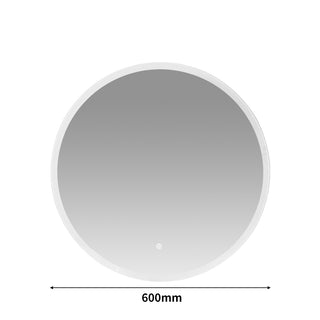 EMITTO LED Wall Mirror Round Anti-fog 60CM-1843791410692755458