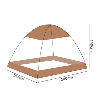 Dreamz Mosquito Bed Nets Foldable Canopy Queen-1848848553187872770