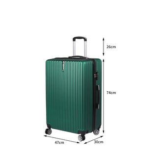 Slimbridge 28" Inch Luggage Suitcase Green 28 inch-1848848544933482498