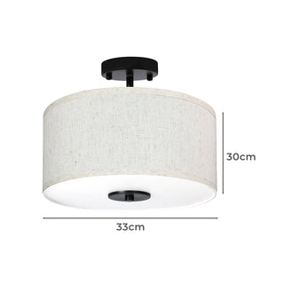 Emitto Led Ceiling Light 33cm Modern-1848848551644368898