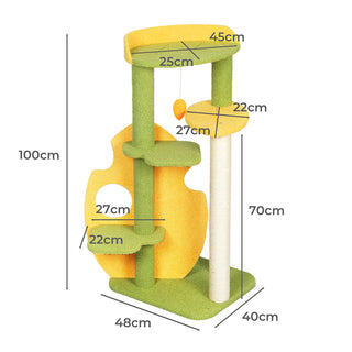 PaWz Cat Tree Kitten Furniture Condo-1848848523911630850